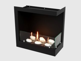 Встроенный биокамин Lux Fire Угловой 490 S (правый угол)