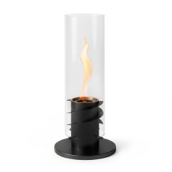 Настольный биокамин Свеча, черный