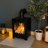 Напольный биокамин Малверн Черный фото 4