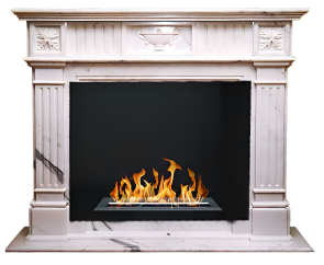 Биокамин Modest мрамор