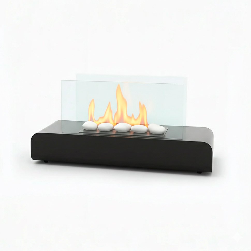 Настольный биокамин Далтон Черный