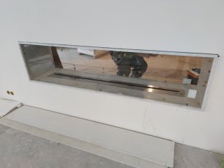 Сквозной биокамин Firezo Bianco 2000, стандарт