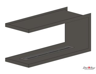 14516A Биокамин торцевой на заказ