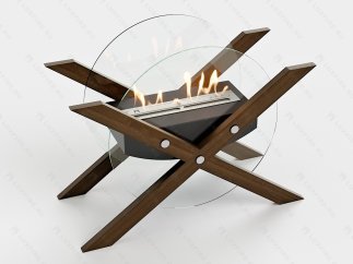 Напольный биокамин Lux Fire "Робинзон"