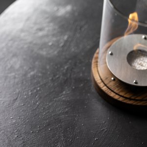 Столик с биокамином Catterheim UNO GRAPHITE LOFT